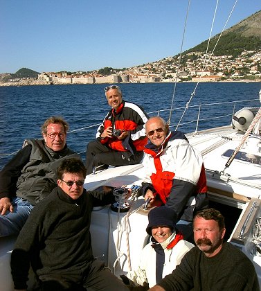 wir vor Dubrovnik